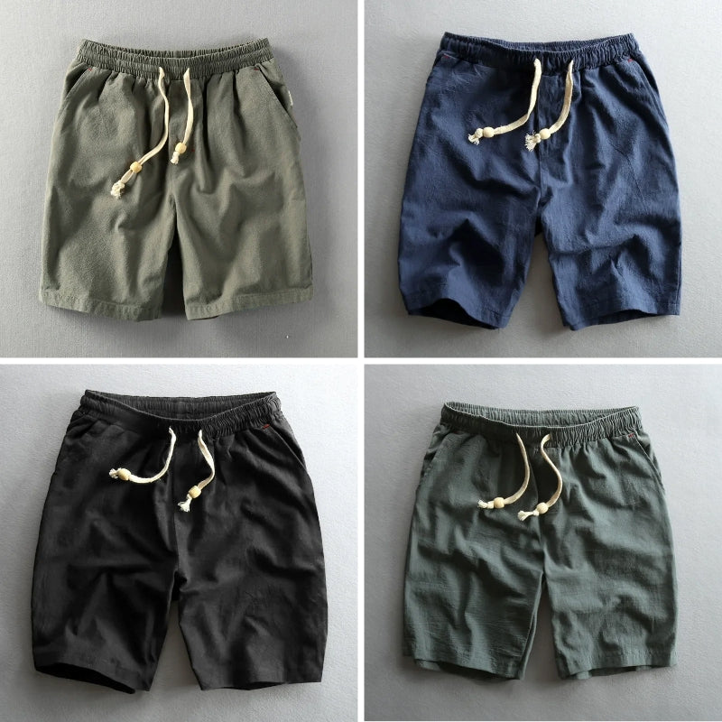 Short classique pour homme avec fermeture à lacets