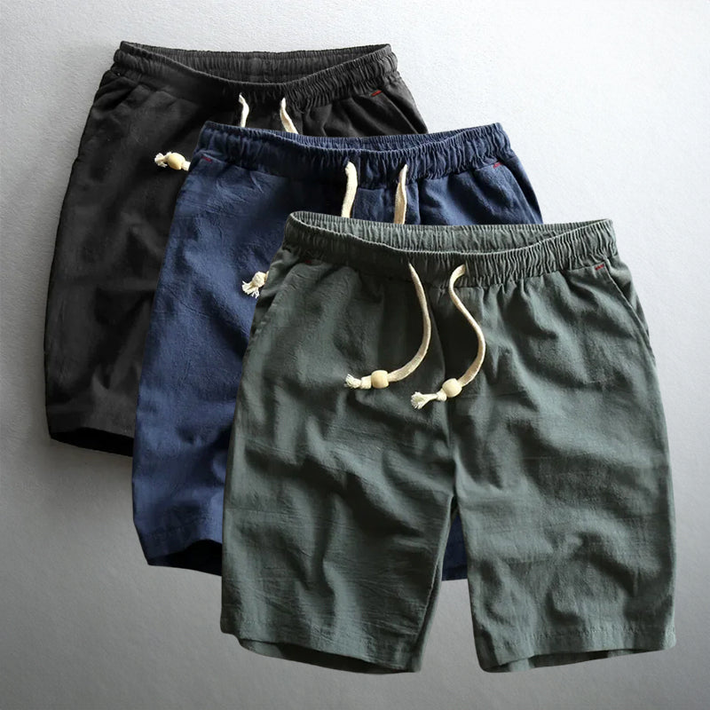 Short classique pour homme avec fermeture à lacets