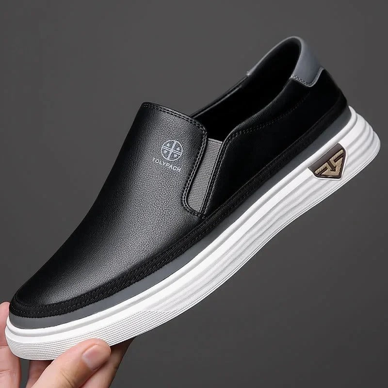 Mocassins à finition polie