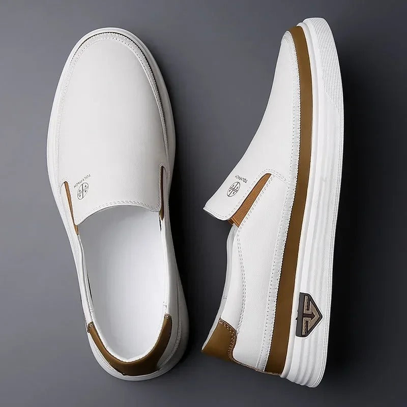 Mocassins à finition polie