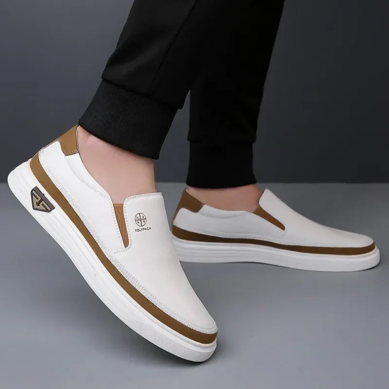 Mocassins à finition polie