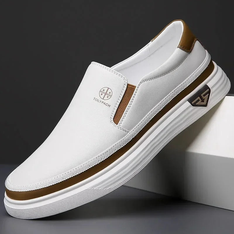 Mocassins à finition polie