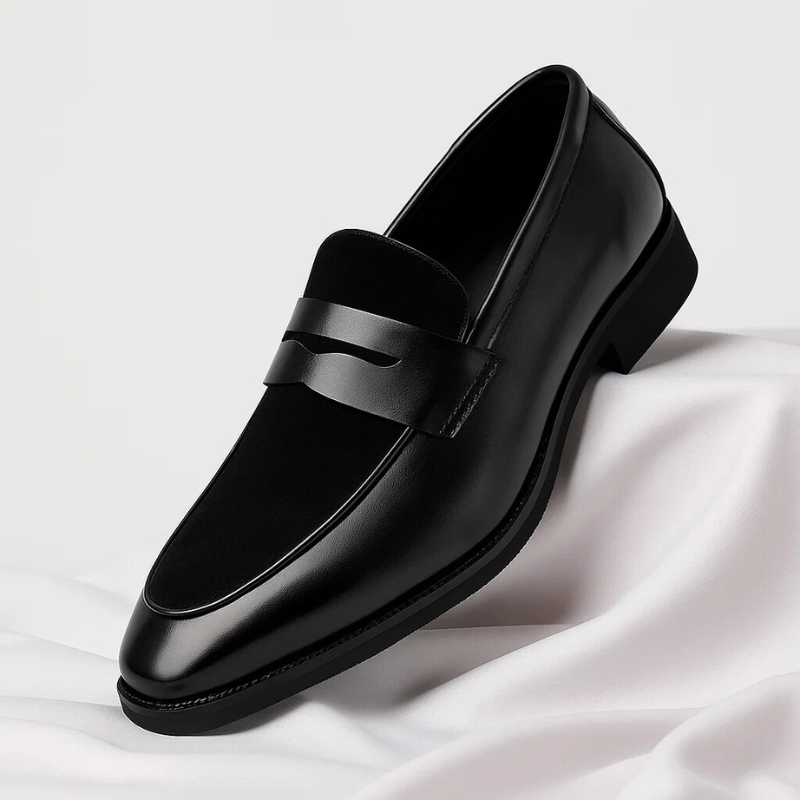 Loafers herre | Elegante slip-on sko med penny-detalje