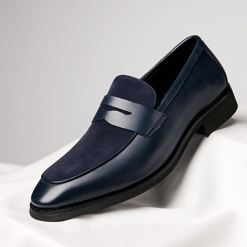 Loafers herre | Elegante slip-on sko med penny-detalje
