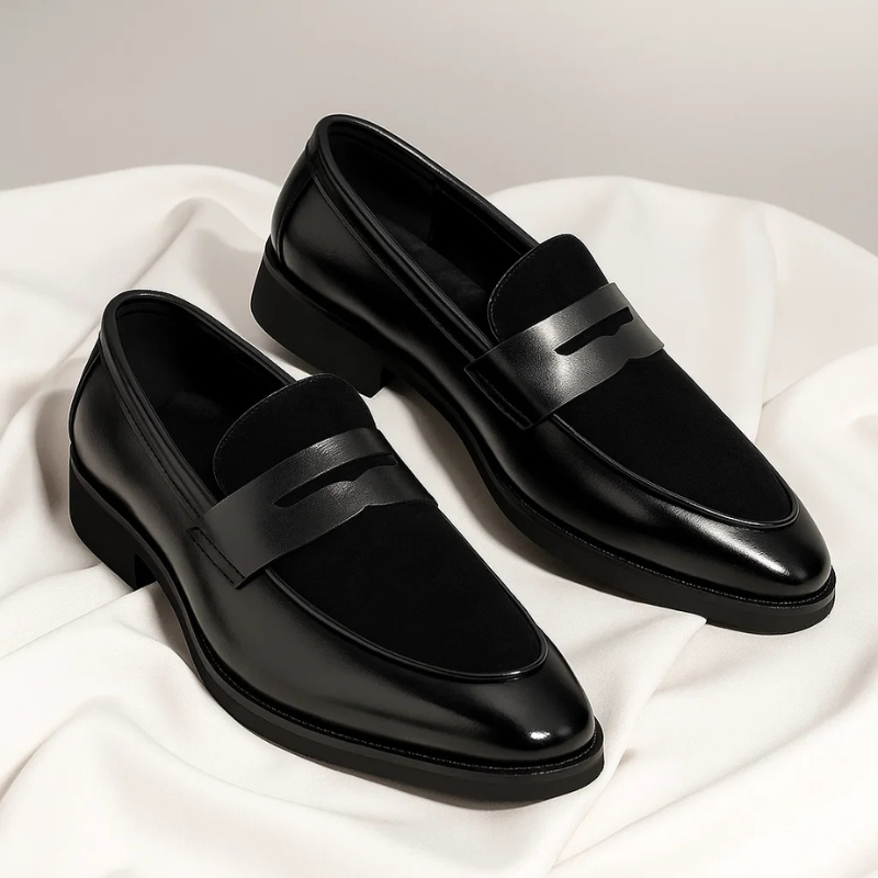 Loafers herre | Elegante slip-on sko med penny-detalje