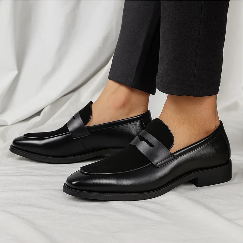 Loafers herre | Elegante slip-on sko med penny-detalje