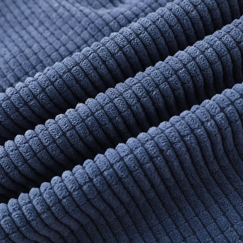 Løse Hverdagsbukser Med Ribstruktur - Afslappet Hverdagstøj