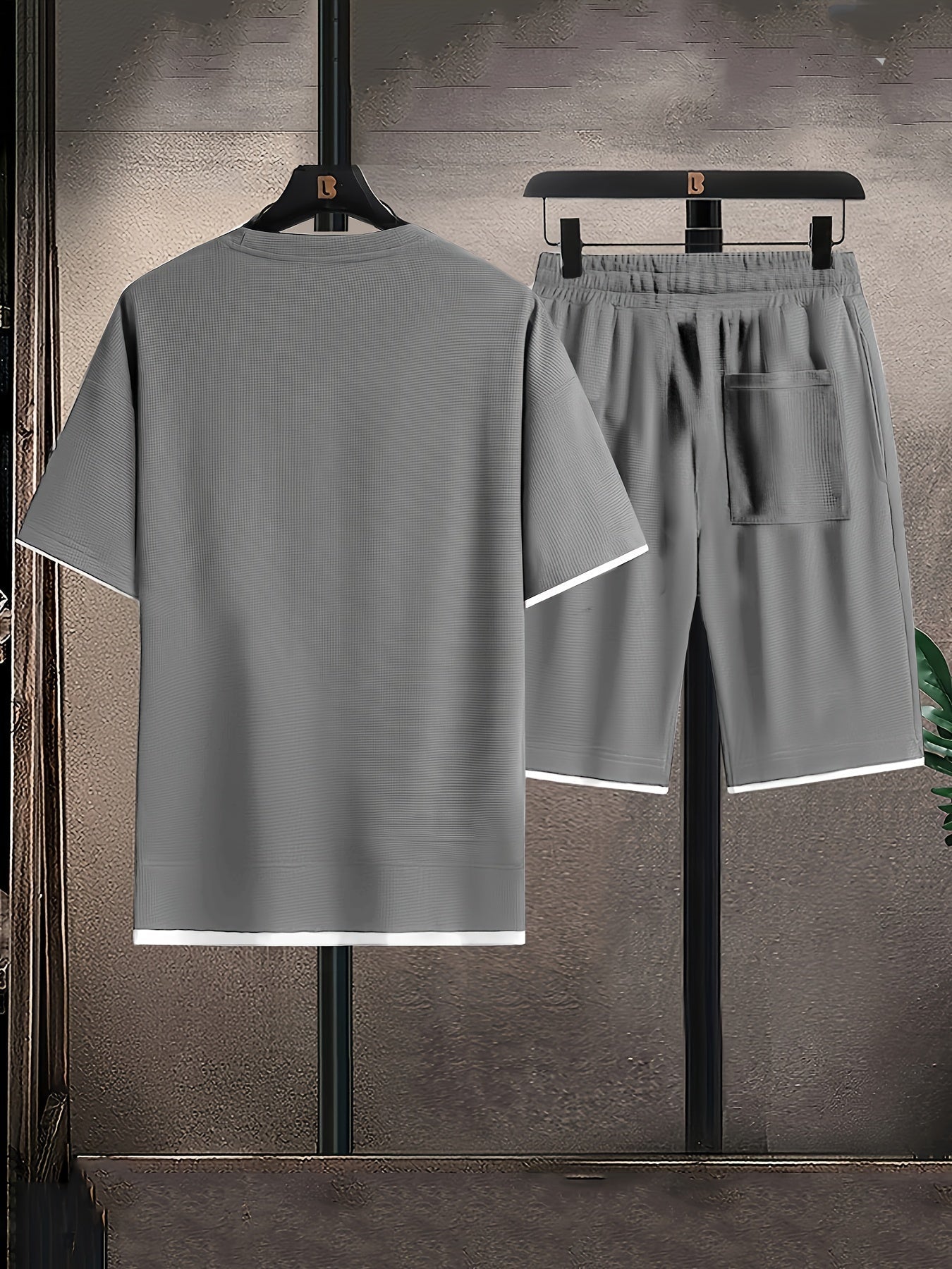 Loungewear-sæt til mænd | Relaxed fit t-shirt og bukser