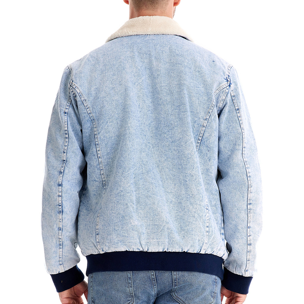 Karl | Jackson denim sherpa jakke