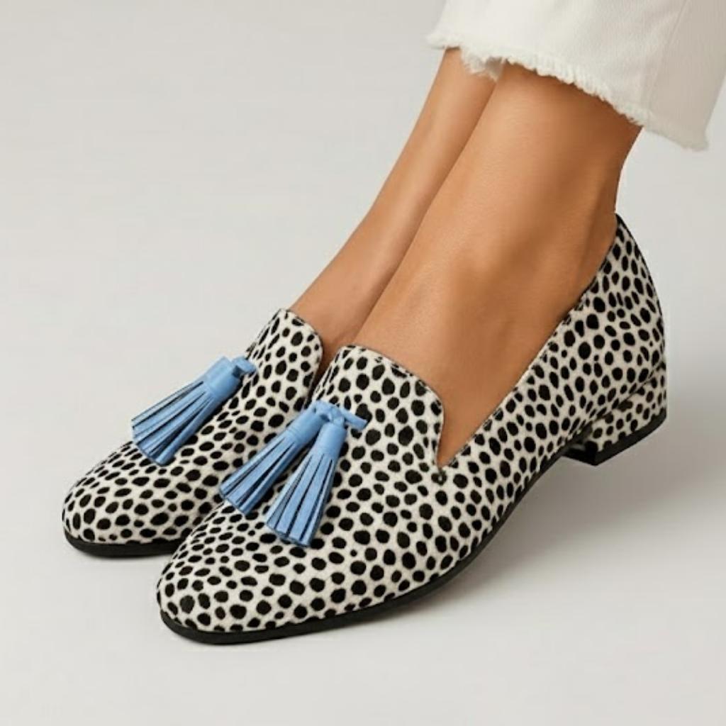 Mokkasiner dame | Loafers med frynser