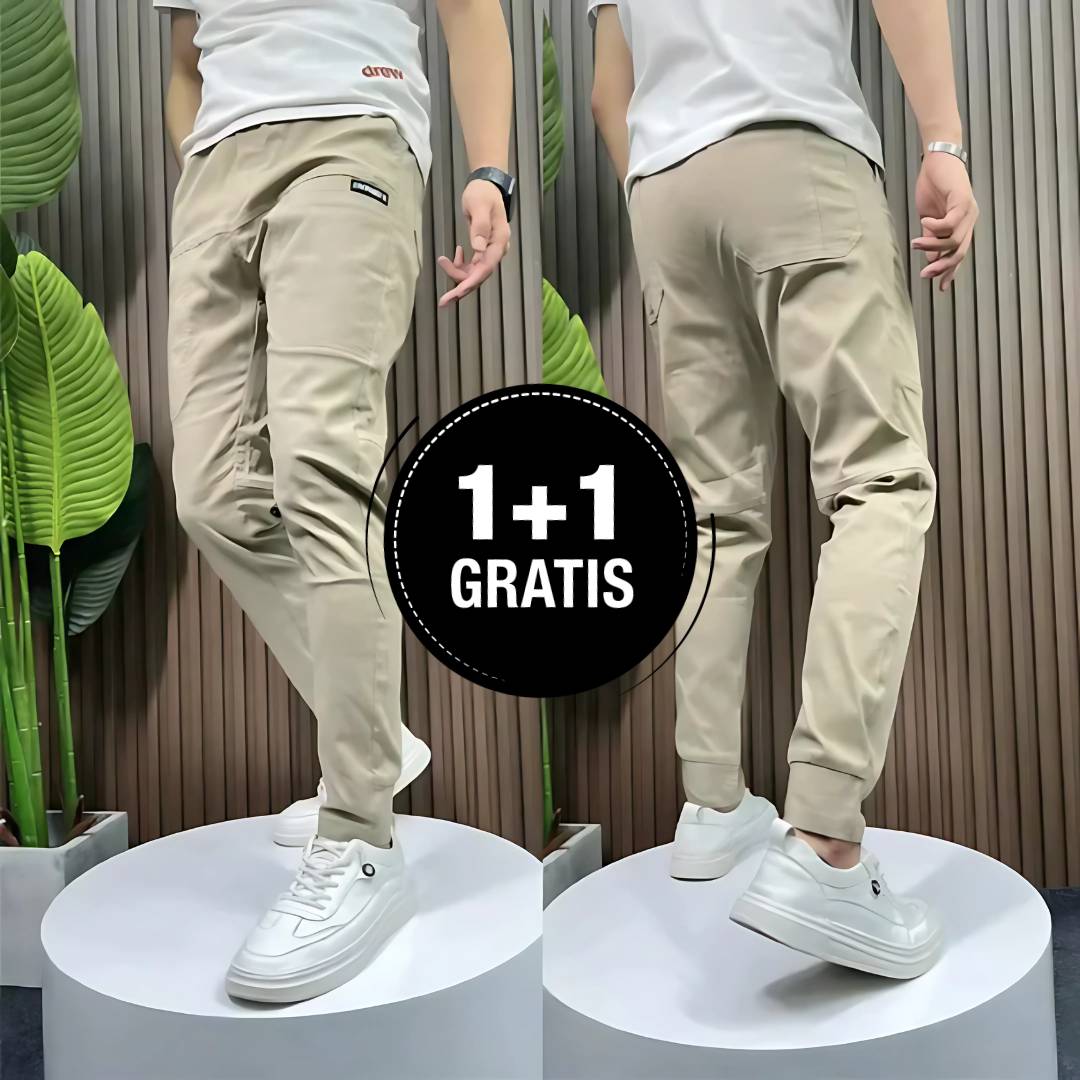 NIELS™ | STRÆKBARE CARGOBUKSER 1+1 GRATIS - Svanen Mode
