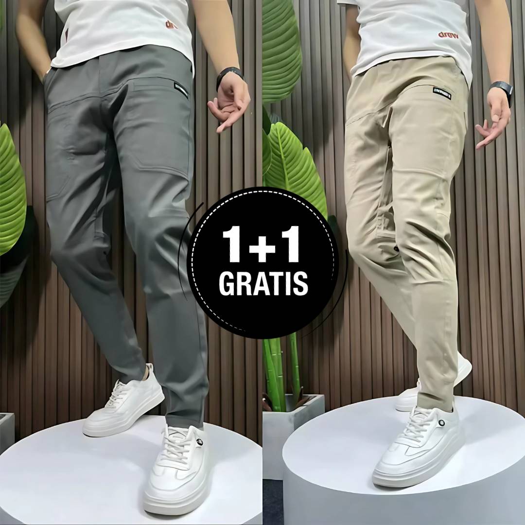 NIELS™ | STRÆKBARE CARGOBUKSER 1+1 GRATIS - Svanen Mode