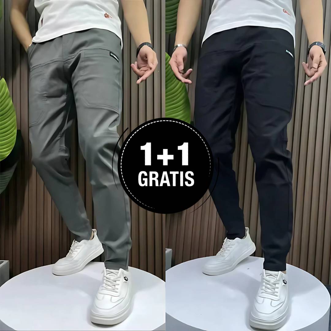 NIELS™ | STRÆKBARE CARGOBUKSER 1+1 GRATIS - Svanen Mode