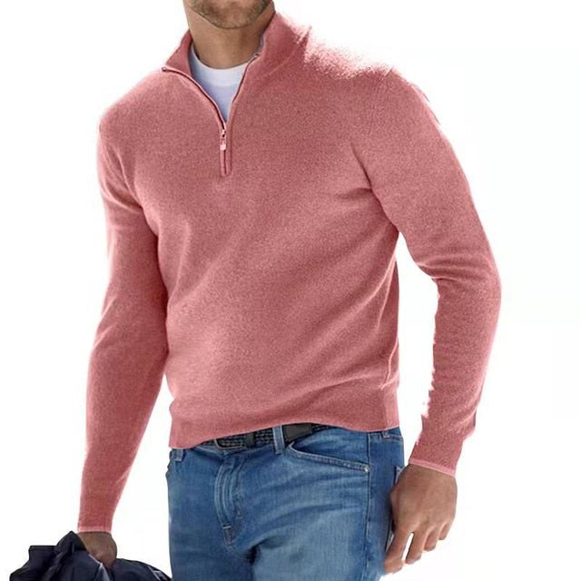 ZANE™ | HALV - ZIP SWEATER - Svanen Mode