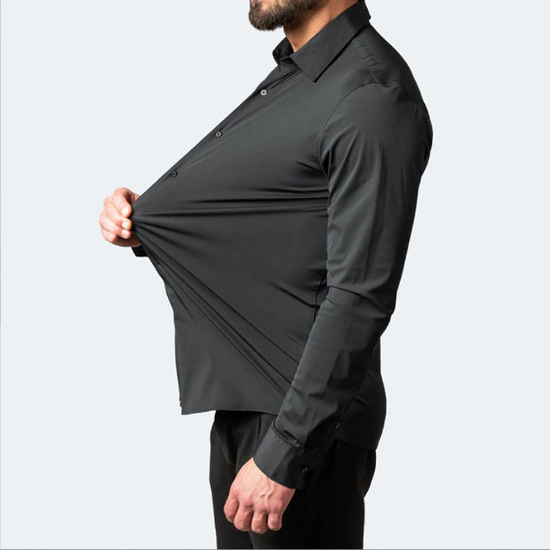 PEDER™ | ATHLETIC STRETCH SKJORTE - Svanen Mode