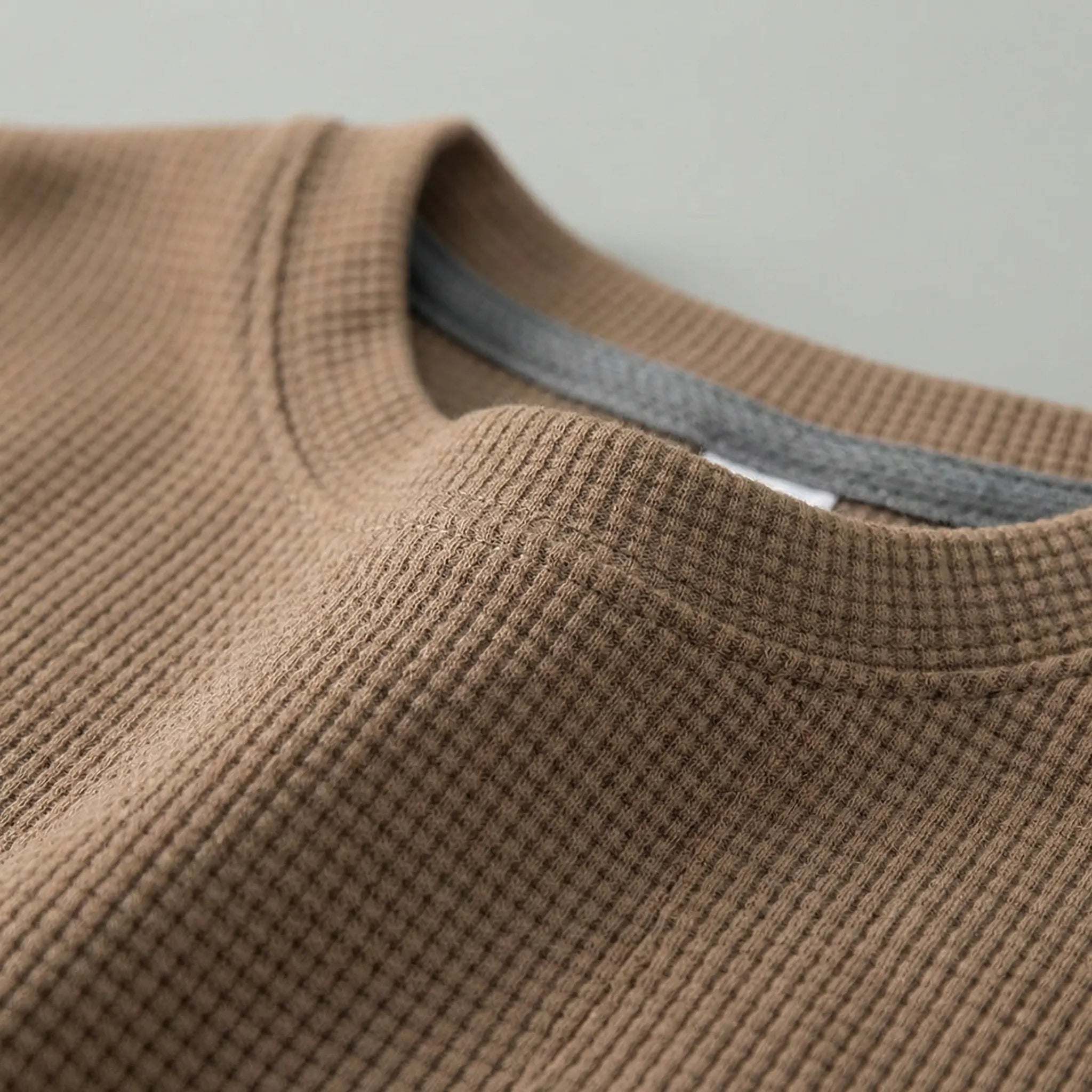 Premium T-shirt med Vaffelstruktur