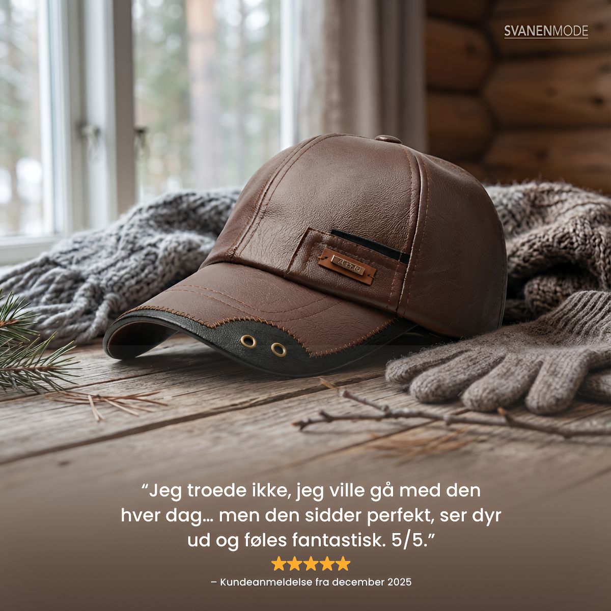 Klassisk herrecap i tidløst design