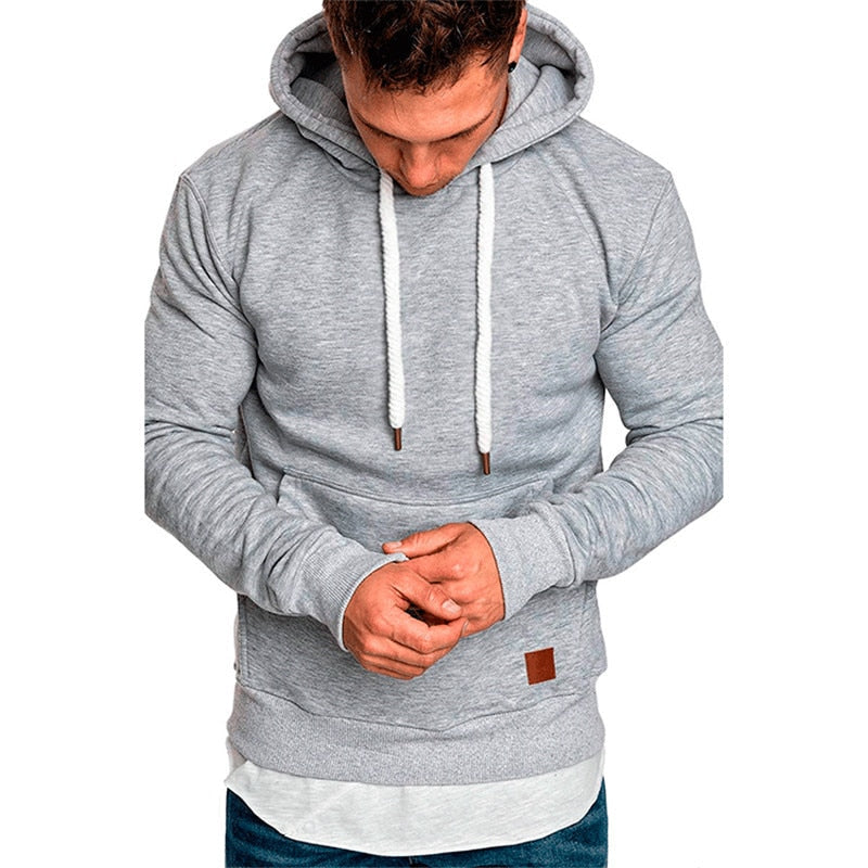 Herre hoodie | Casual sweatshirt i blød bomuld