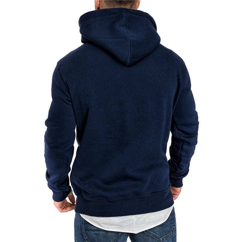 Herre hoodie | Casual sweatshirt i blød bomuld