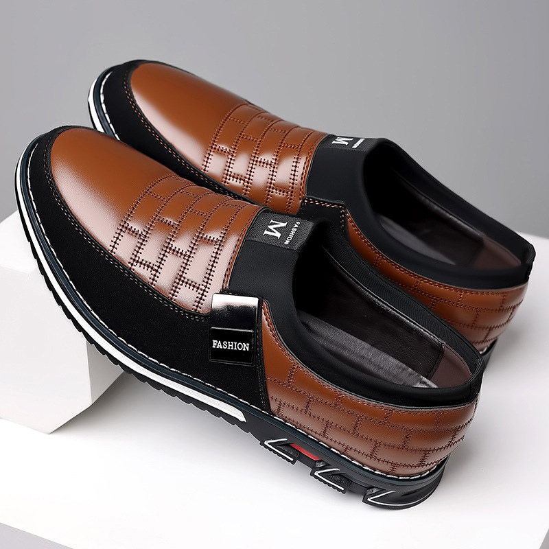Herresko med slip-on design og komfortabel sål