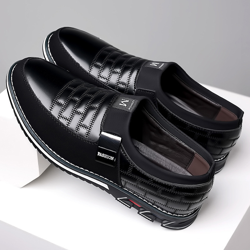 Herresko med slip-on design og komfortabel sål