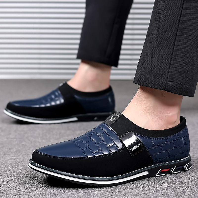 Herresko med slip-on design og komfortabel sål