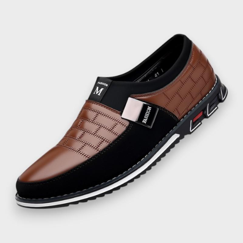 Herresko med slip-on design og komfortabel sål