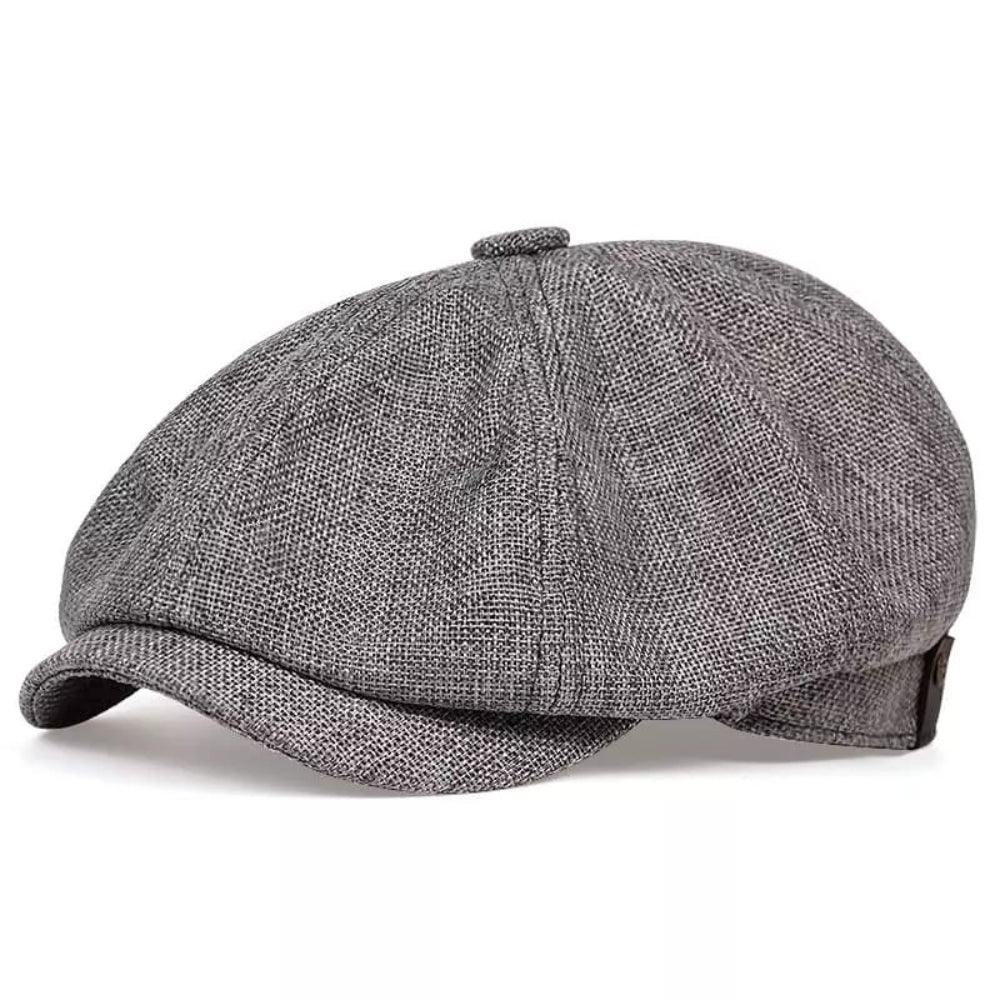 Casquette plate vintage Shelby | Casquette de livreur classique au style rétro