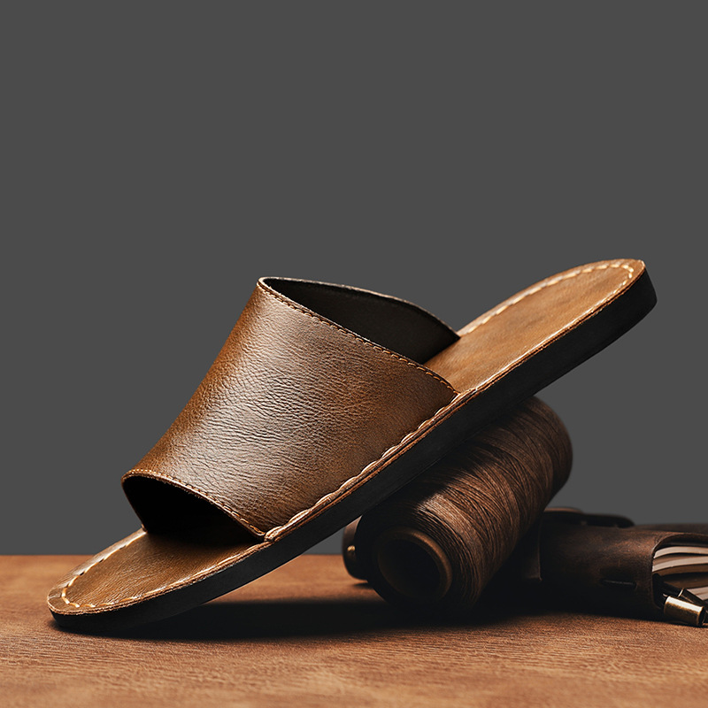Mules pour homme | Sandales confortables à large bride