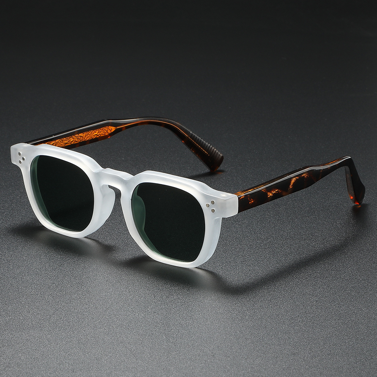 Lunettes de soleil pour homme | Lunettes de soleil rétro à verres foncés