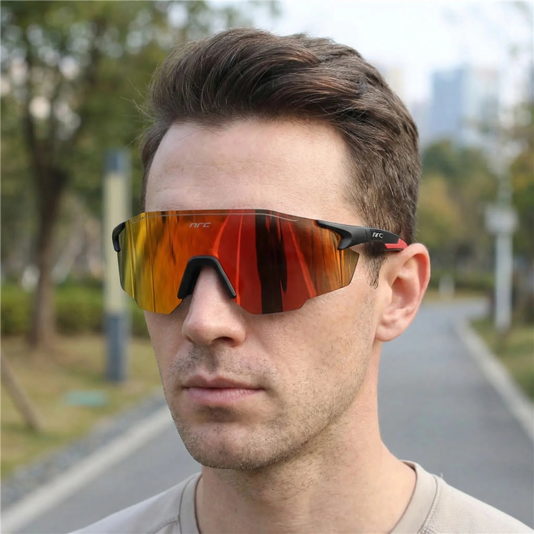 Lunettes de soleil pour homme | Lunettes de soleil de sport à verres polarisés