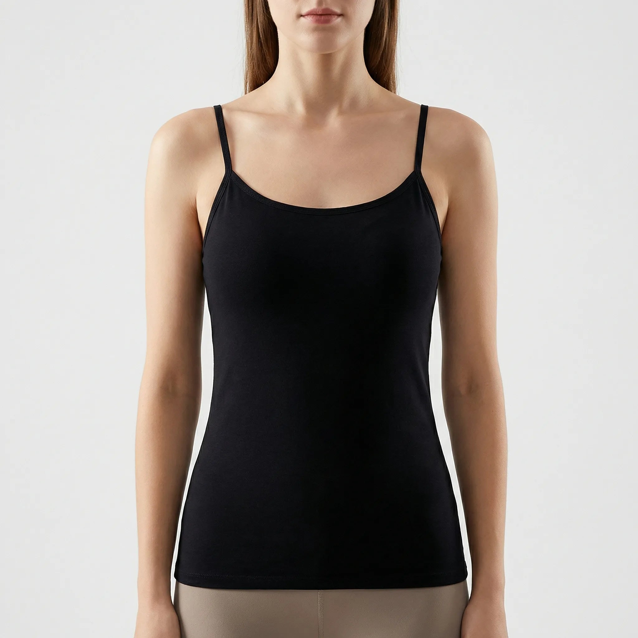 Tanktop dame | Padded top med justerbare stropper