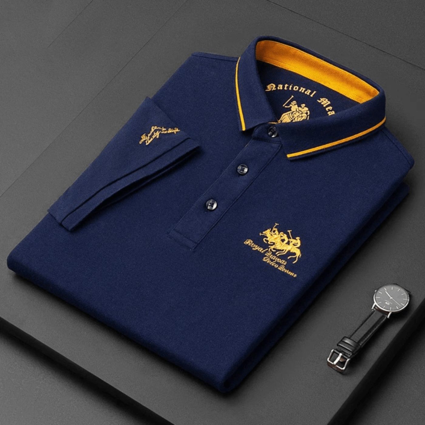 Rasmus | Luksuriøs Poloshirt til Mænd