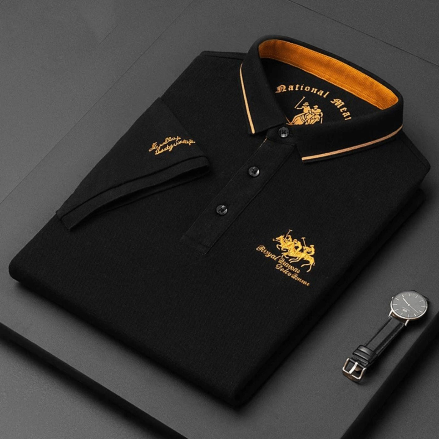 Rasmus | Luksuriøs Poloshirt til Mænd