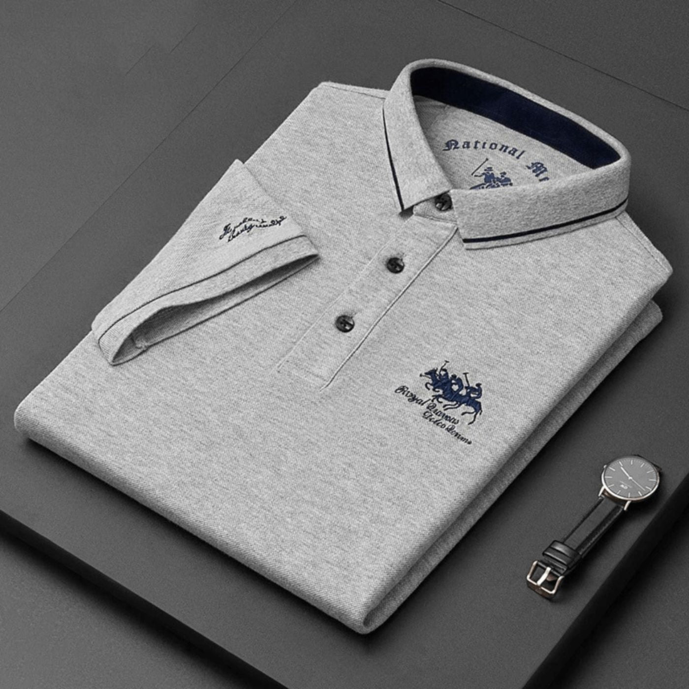 Rasmus | Luksuriøs Poloshirt til Mænd