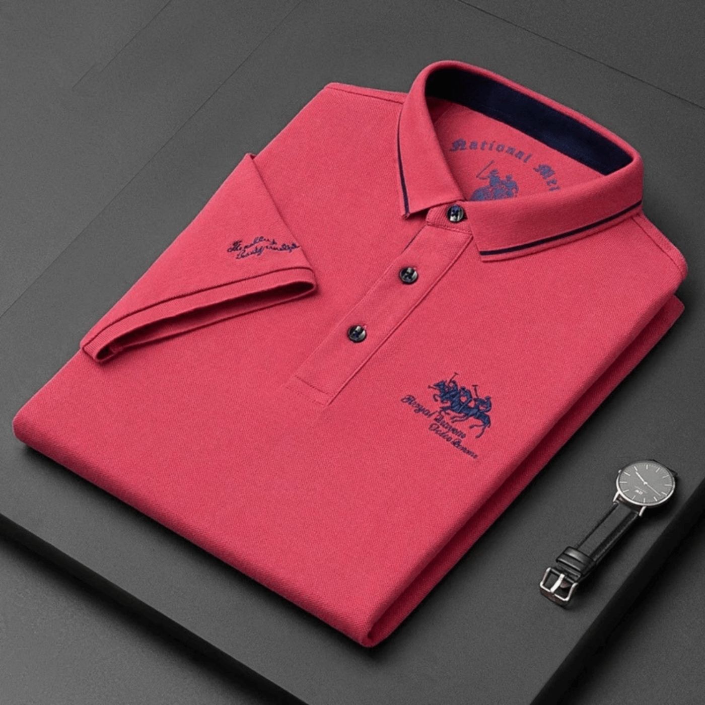 Rasmus | Luksuriøs Poloshirt til Mænd