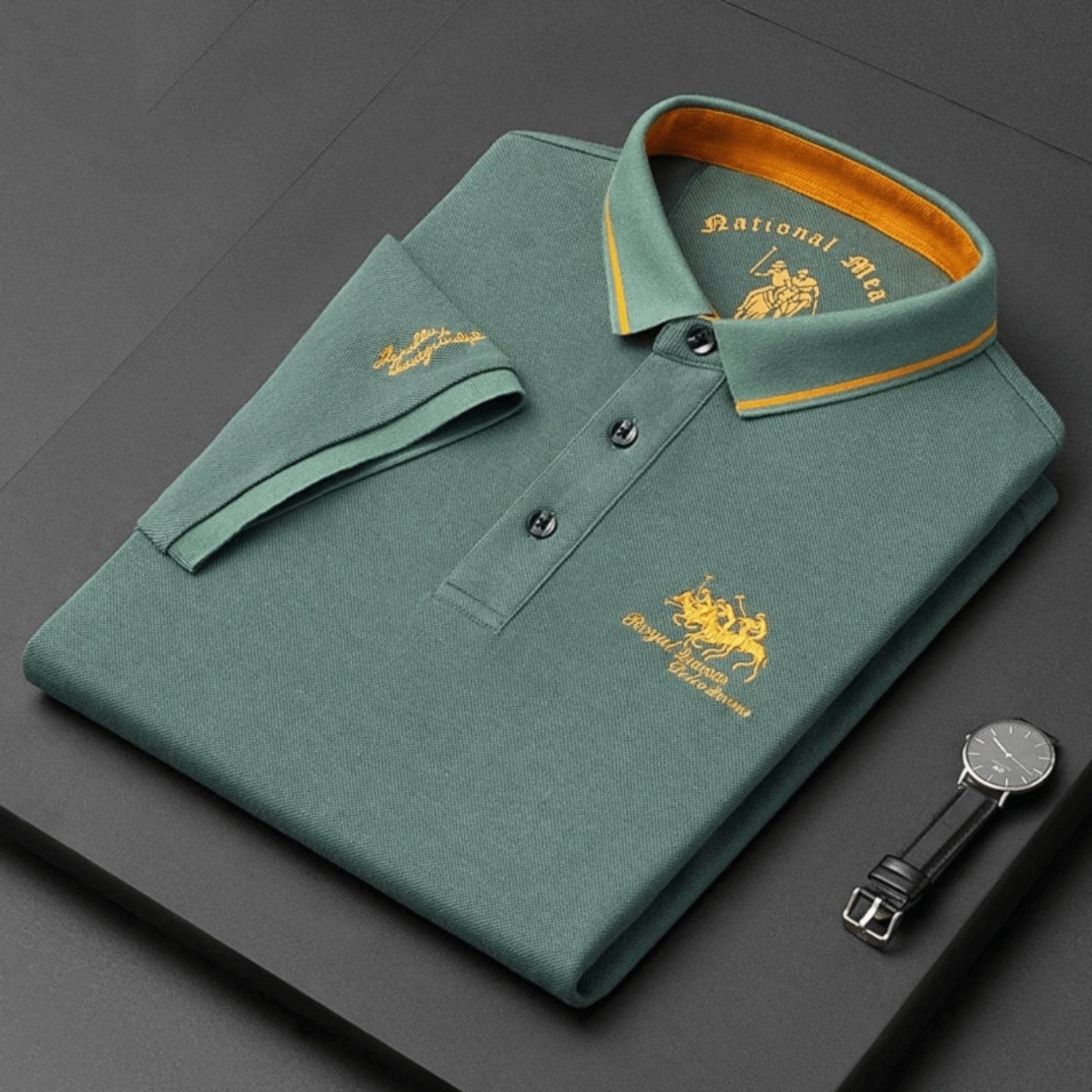 Rasmus | Luksuriøs Poloshirt til Mænd