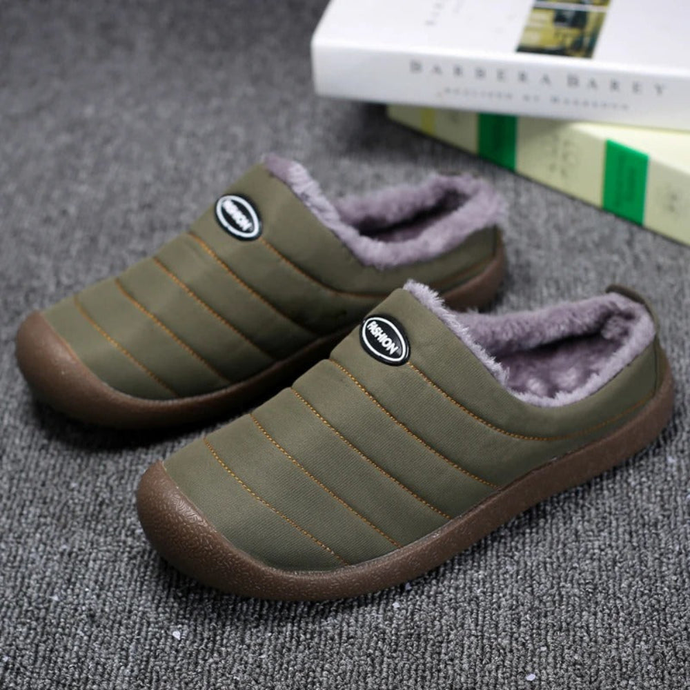 Varme herrepantofler 1