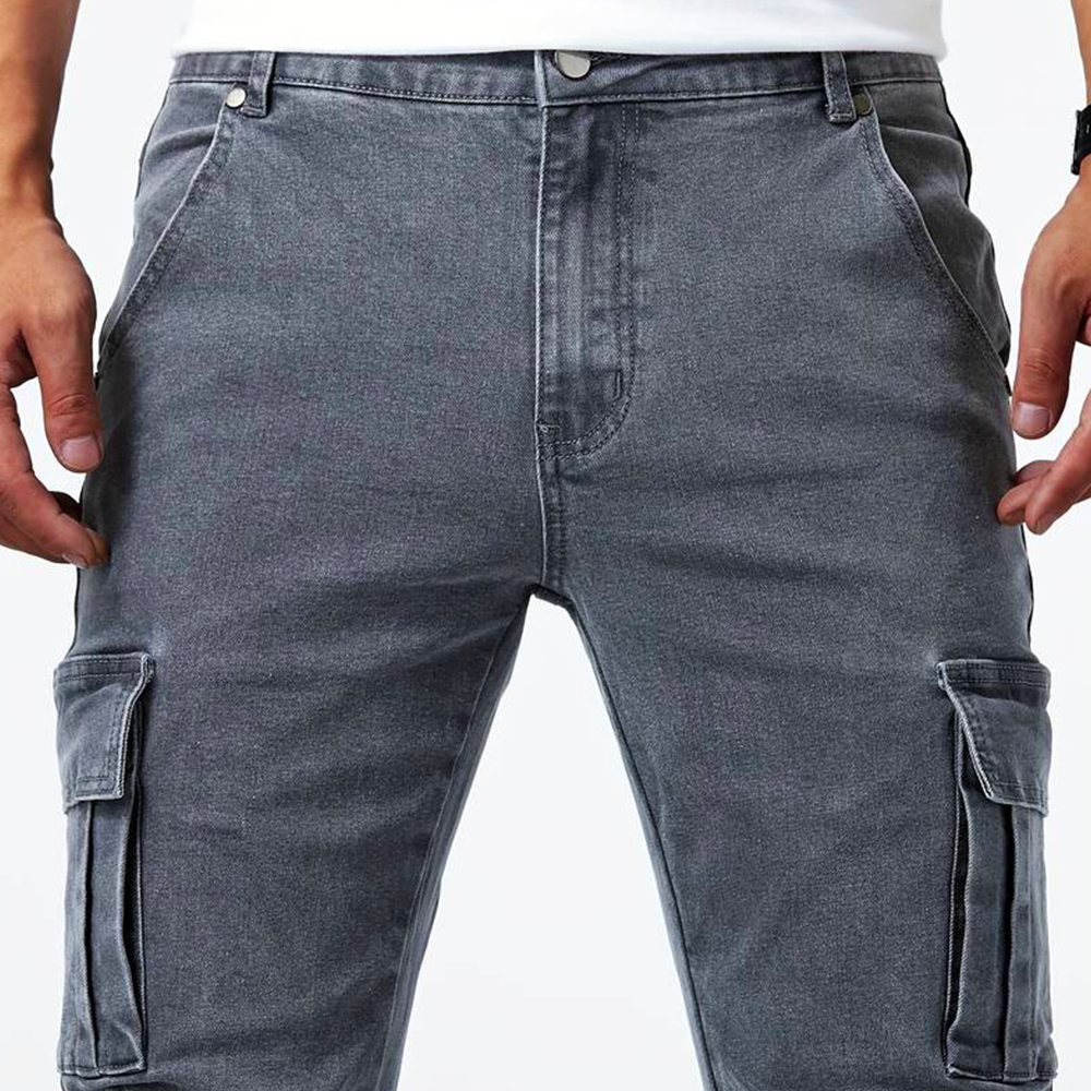 Moderne Cargo Bukser til Mænd – Slim Fit & Komfortable Hverdagsbukser