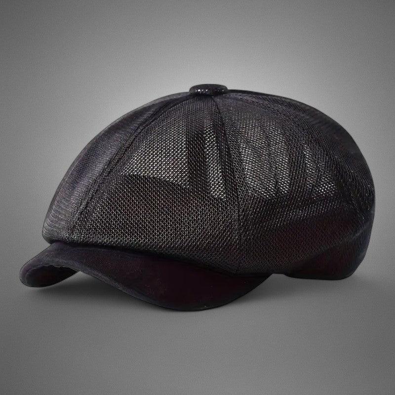 BreezeBoy | Åndbar mesh newsboy cap til mænd