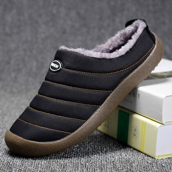 Varme herrepantofler – komfortabel slip-on model
