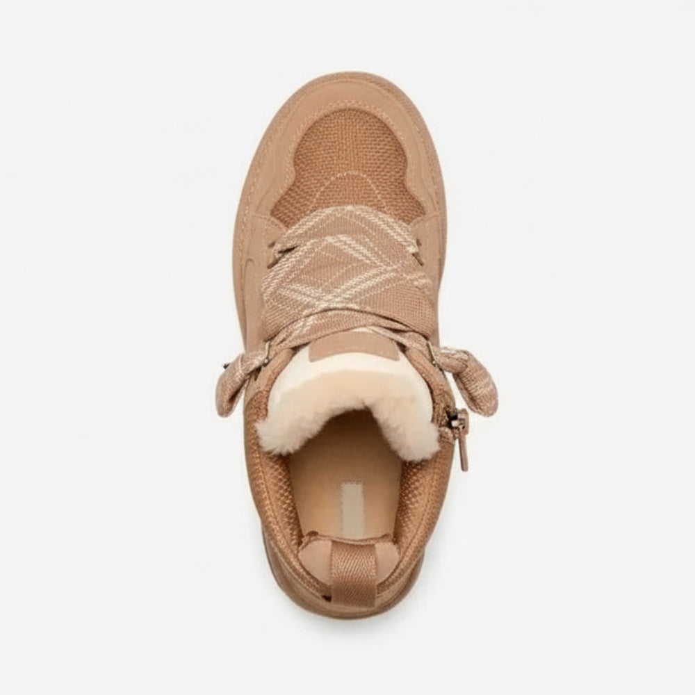 Dame Vinter Sneakers med Snørebånd