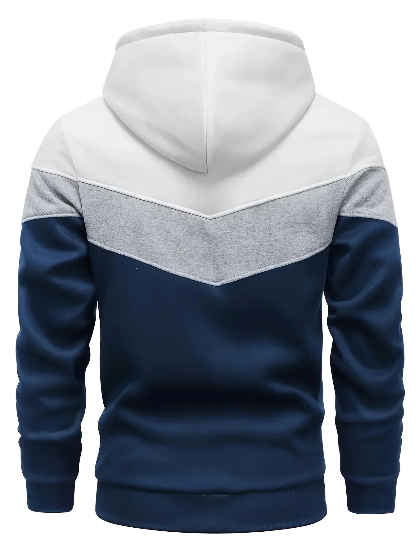Herre hoodie | Komfortabel trøje med hætte og kængurulomme