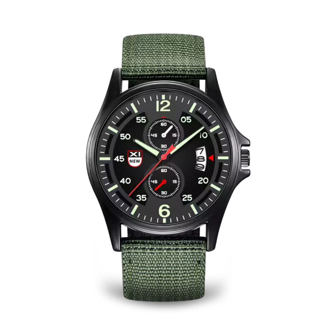 Variant image for Olsen | Sportivt Militærur med Kvarter-1