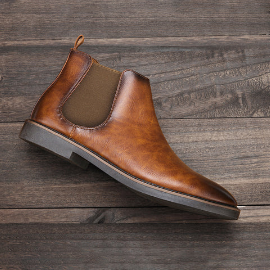 Klassiske Chelsea Støvler til Mænd – Tidløst Design og Komfort