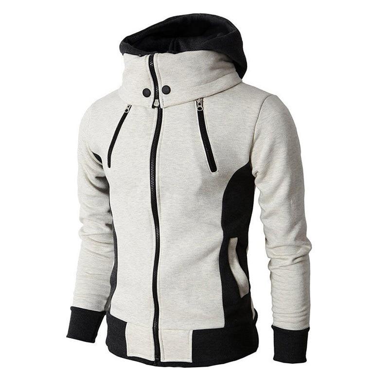 Jordan | Sporty herre-hoodie med lynlås og hætte