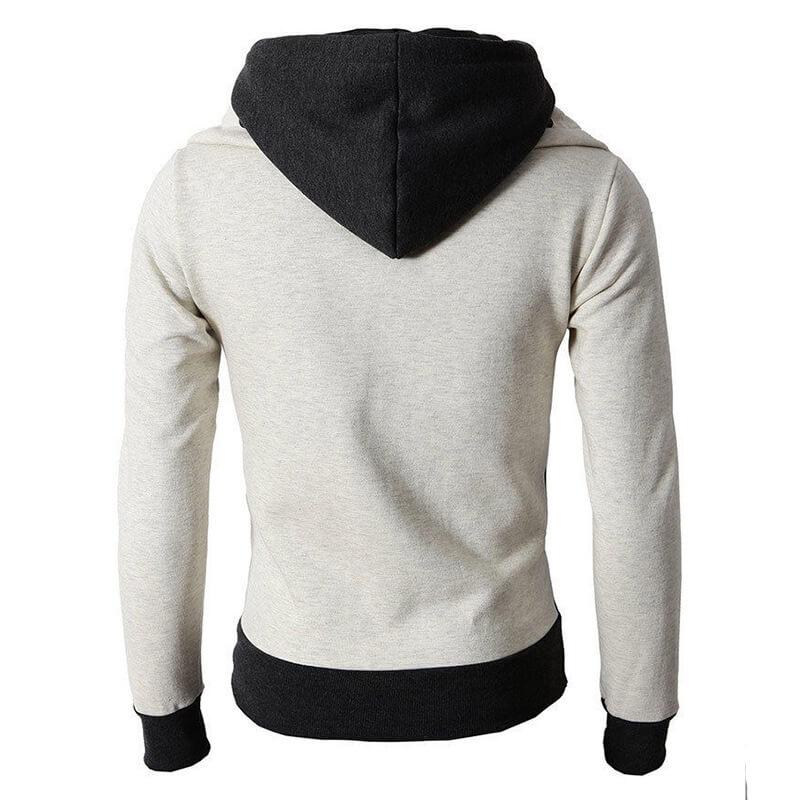 Jordan | Sporty herre-hoodie med lynlås og hætte