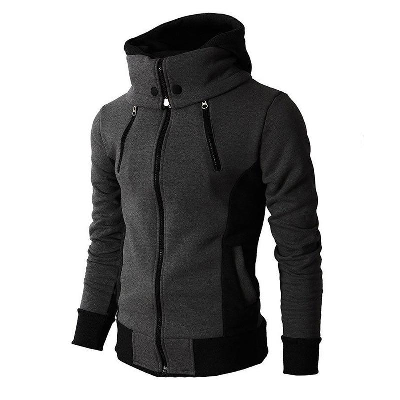 Jordan | Sporty herre-hoodie med lynlås og hætte
