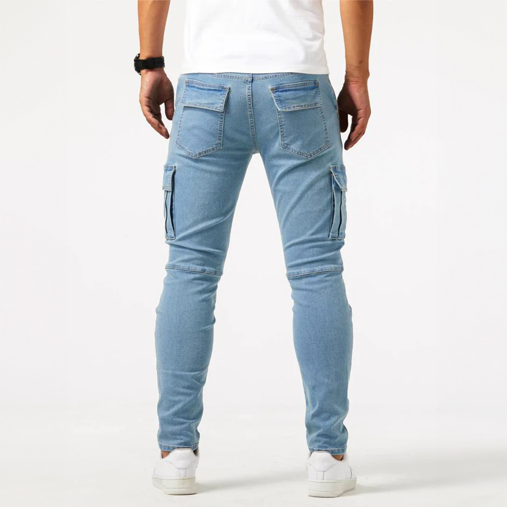 Moderne Cargo Bukser til Mænd – Slim Fit & Komfortable Hverdagsbukser