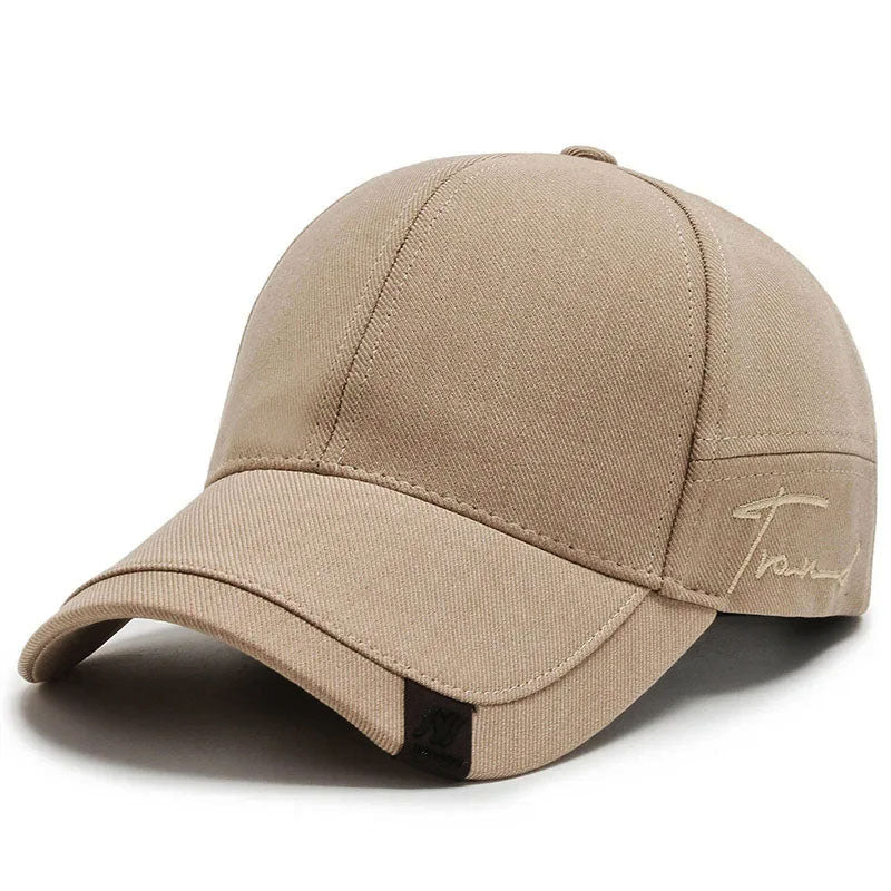 Casquette de baseball pour homme | Casquette en twill avec détail signature